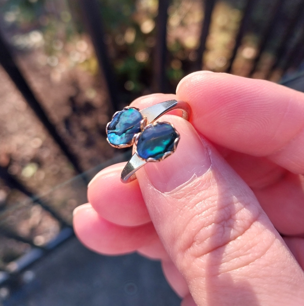 Vintage Wraparound Stone Ring